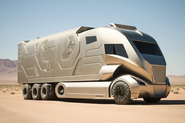 Autonomous Trucks: US Freight Efficiency Forecast for 2025
