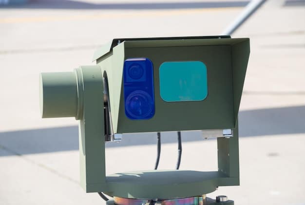 A close-up shot of various sensors (cameras, lidar, radar) on an autonomous vehicle, highlighting the technology that enables self-driving capabilities. Include a technician or engineer inspecting the sensors to emphasize the complexity of the system.